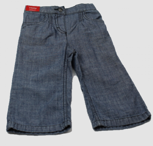 Esprit  Denim Sommerhose  aus softig weicher  Baumwolle